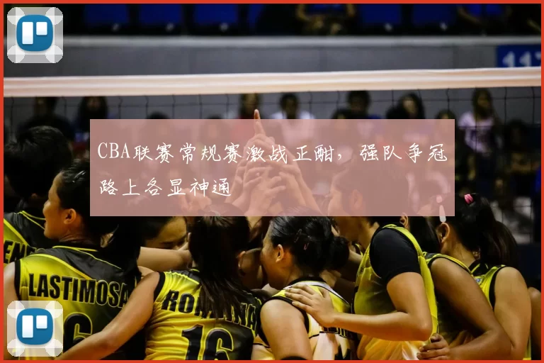 CBA联赛常规赛激战正酣，强队争冠路上各显神通